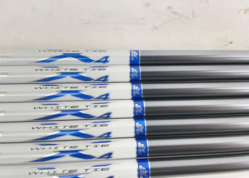 Matrix Ozik White Tie Iron Shaft Set (7) X4 58R Regular Graphite 42”/0.370/13843